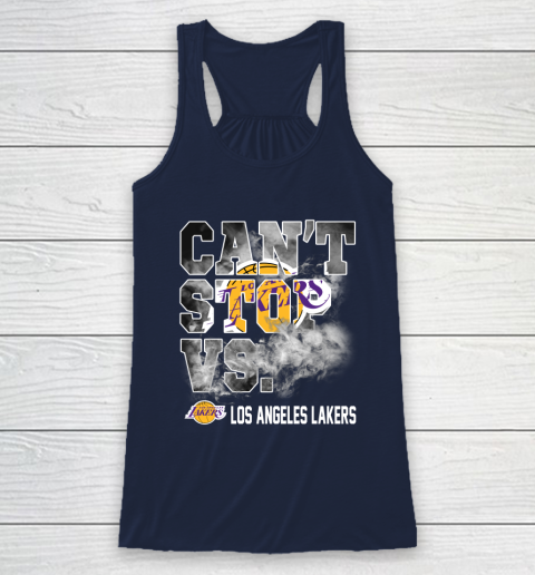 NBA Los Angeles Lakers Basketball Can't Stop Vs Racerback Tank - Image 9