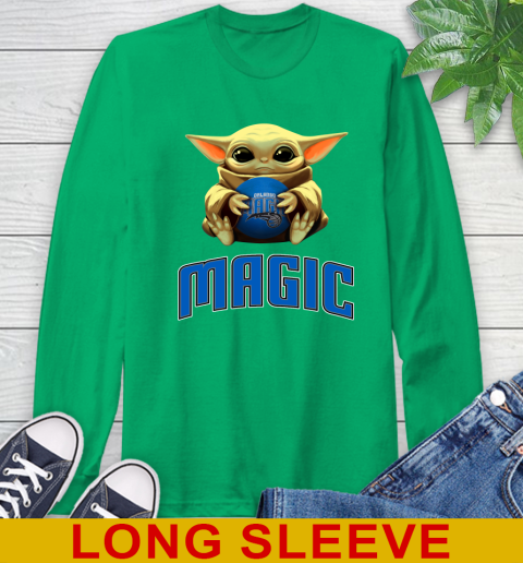 NBA Basketball Orlando Magic Star Wars Baby Yoda Shirt 64