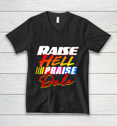 Raise Hell Praise Dale Vintage V-Neck T-Shirt