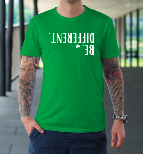 Funny Upside Down Be Different T-Shirt 5