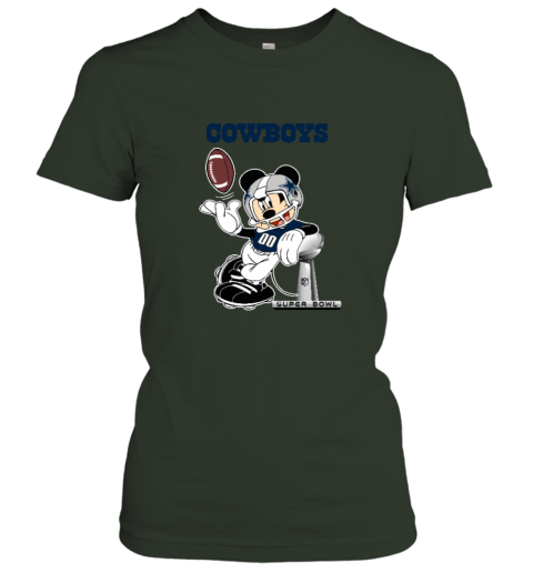 Official Disney mickey mouse love Dallas Cowboys 2023 T-shirt