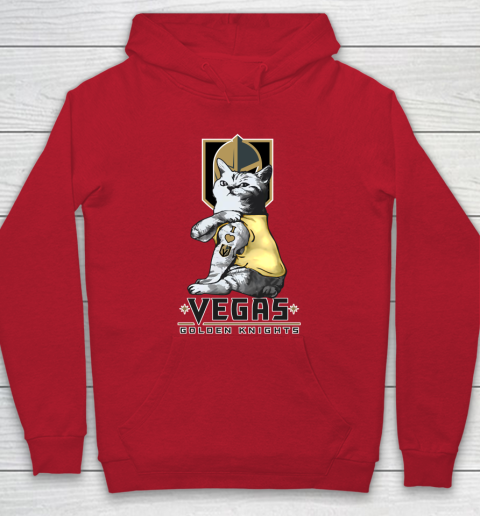 NHL My Cat Loves Vegas Golden Knights Hockey Hoodie 7