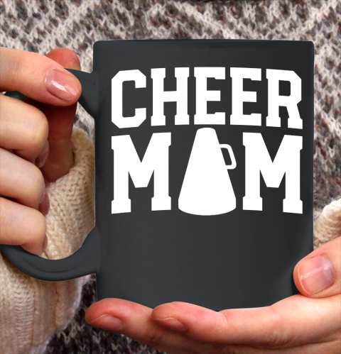 Mother's Day Funny Gift Ideas Apparel  Cheer Mom T Shirts For Women Cheerleader Mom Gifts Mother T Ceramic Mug 11oz