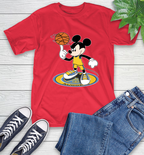 NBA Basketball Denver Nuggets Cheerful Mickey Disney Shirt T-Shirt 11