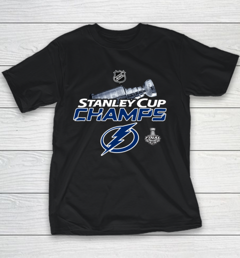 Stanley Cup Champions NHL Tampa Bay Lightning 2020 Stanley Cup Youth T-Shirt
