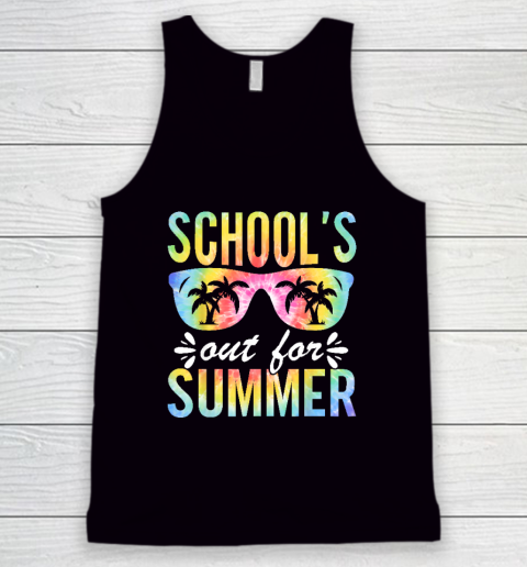 Schools Out For Summer Last Day Of School Student Teacher Tank Top