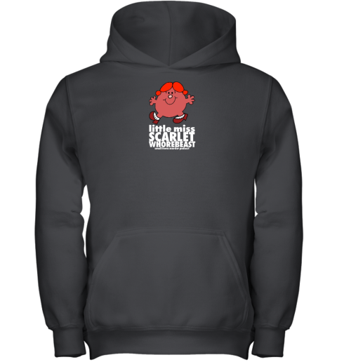 Small Town Murder Little Miss Scarlet Whorebeast Small Town Murder Podcast Youth Hoodie