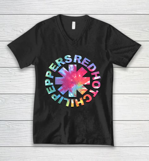 Red Hot Chili Peppers Galaxy V-Neck T-Shirt
