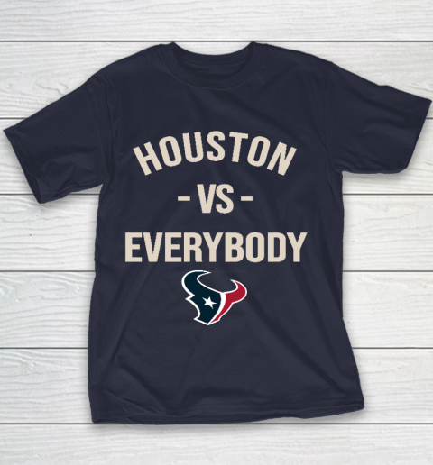 Houston Texans Vs Everybody Youth T-Shirt 2
