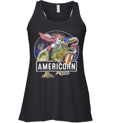 Americorn Unicorn Dinosaurs Sandwich American Flag Independence