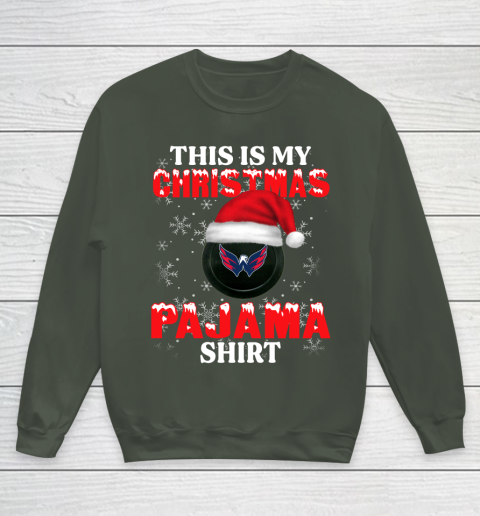 Washington Capitals This Is My Christmas Pajama Shirt NHL Youth Sweatshirt 8