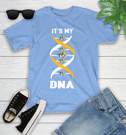 Nashville Predators NHL Hockey It's My DNA Sports Youth T-Shirt 15