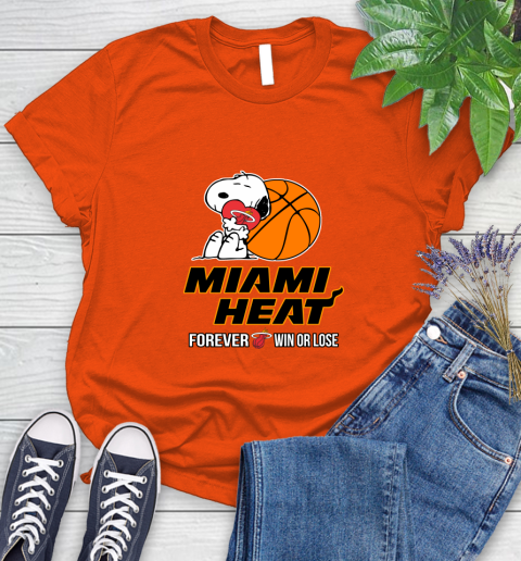 NBA The Peanuts Movie Snoopy Forever Win Or Lose Basketball Miami Heat 94
