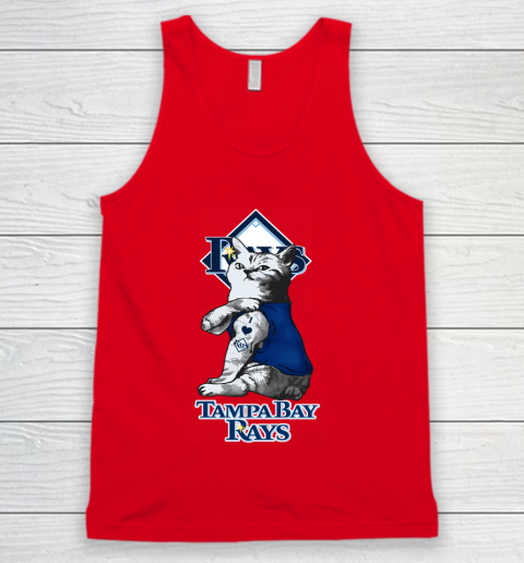 MLB Baseball My Cat Loves Tampa Bay Rays Tank Top 5