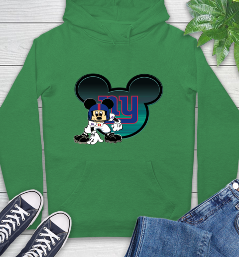 NFL New York Giants Mickey Mouse Disney Football T Shirt Hoodie 8
