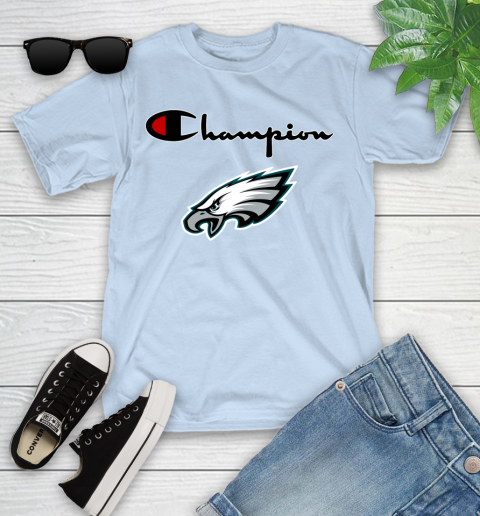 NFL Football Philadelphia Eagles Champion Shirt Youth T-Shirt 5