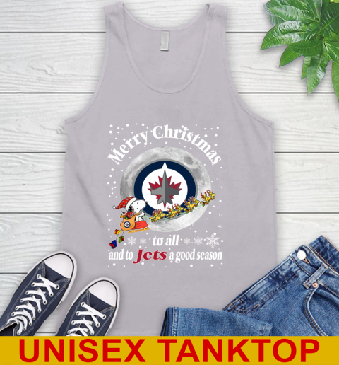 Winnipeg Jets Merry Christmas To All And To Jets A Good Season NHL Hockey Sports Tank Top 3