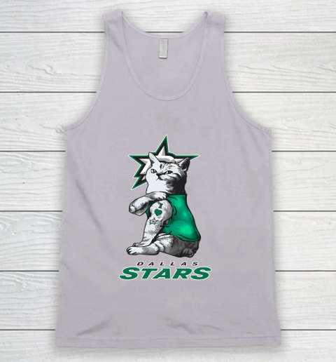 NHL My Cat Loves Dallas Stars Hockey Tank Top 3