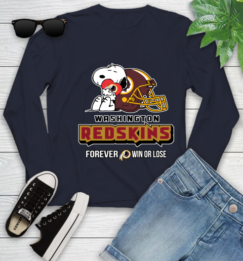 NFL The Peanuts Movie Snoopy Forever Win Or Lose Football Washington Redskins 127