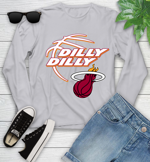 NBA Miami Heat Dilly Dilly Basketball Sports Youth Long Sleeve 5