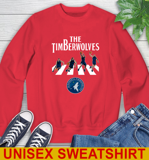 NBA Basketball Minnesota Timberwolves The Beatles Rock Band Shirt Sweatshirt 12