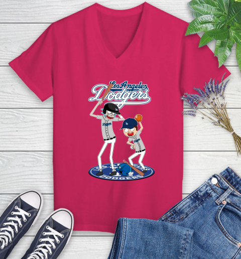 MLB Los Angeles Dodgers Rick And Morty Baseball 85