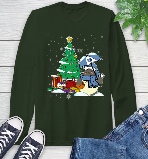 Memphis Grizzlies NBA Basketball Cute Tonari No Totoro Christmas Sports Long Sleeve T-Shirt 7