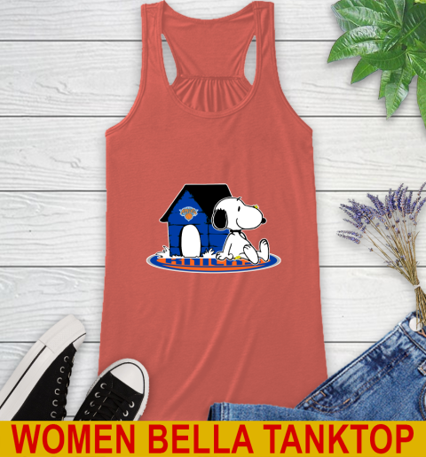 NBA Basketball New York Knicks Snoopy The Peanuts Movie Shirt Racerback Tank 4