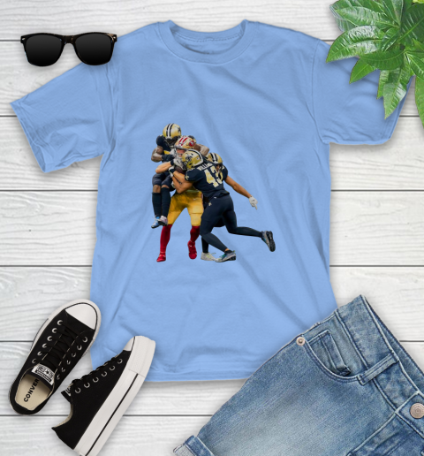 Sprint Football San Francisco 49ers And New Orleans Saints Shirts 111