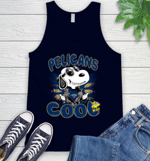 NBA Basketball New Orleans Pelicans Cool Snoopy Shirt Tank Top 2