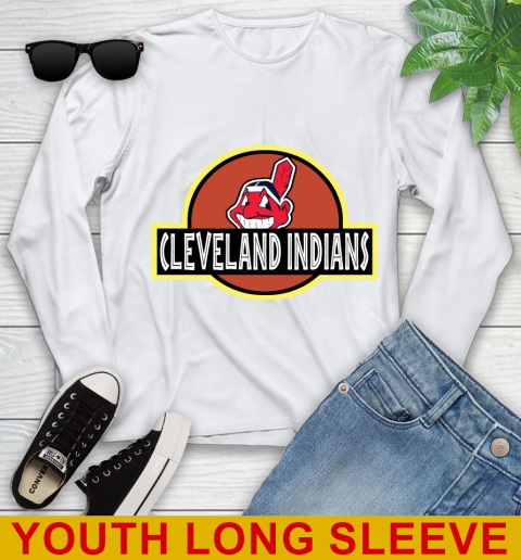 MLB Cleveland Indians Jurassic Park Dinosaur Movie Baseball Sports 122
