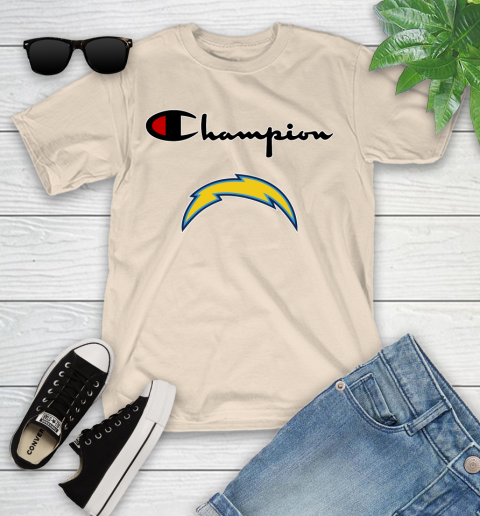 NFL Football Los Angeles Chargers Champion Shirt Youth T-Shirt 9