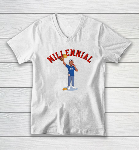 Bmo The Prince Millennial Shirt V-Neck T-Shirt