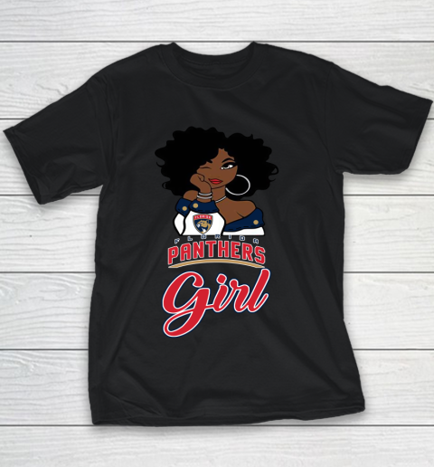 Florida Panthers Girl NHL Youth T-Shirt 2
