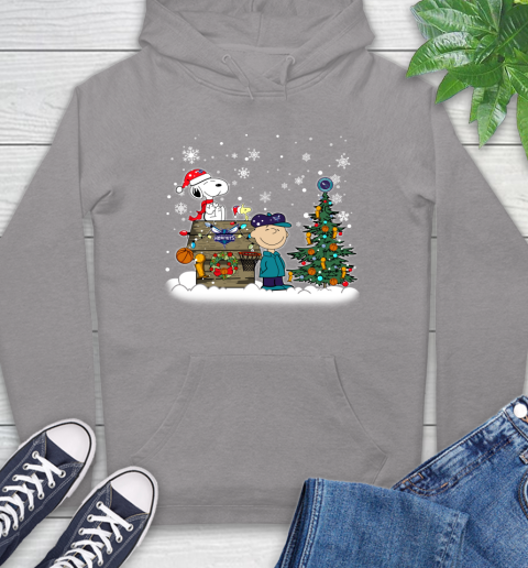 Charlotte Hornets NBA Basketball Christmas The Peanuts Movie Snoopy Championship Hoodie 6
