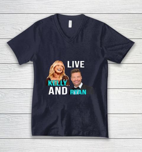Live Kelly And Ryan V-Neck T-Shirt 2