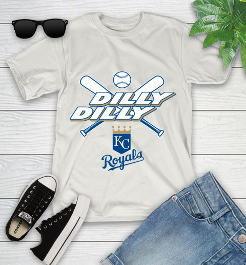 MLB Kansas City Royals Dilly Dilly Baseball Sports Youth T-Shirt 12