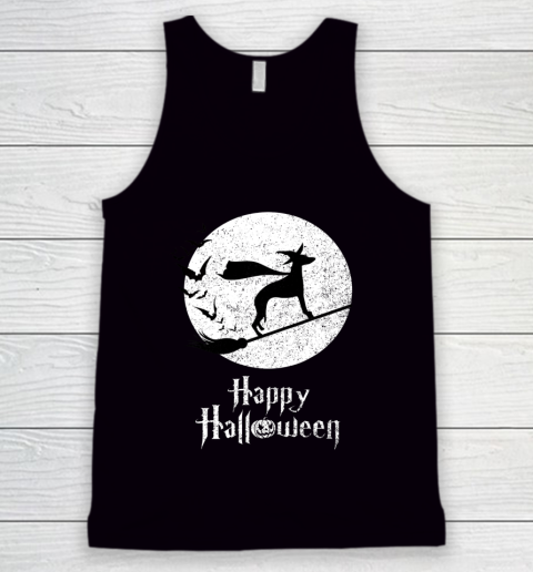 Funny Halloween Costume Witch WHIPPET Dog Lover Gift Tank Top