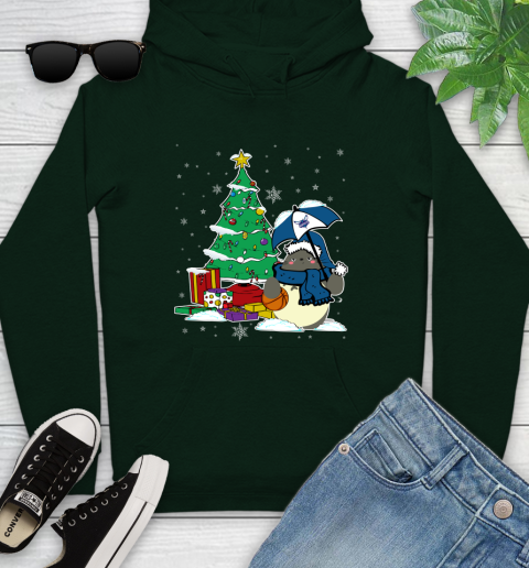 Charlotte Hornets NBA Basketball Cute Tonari No Totoro Christmas Sports Youth Hoodie 14