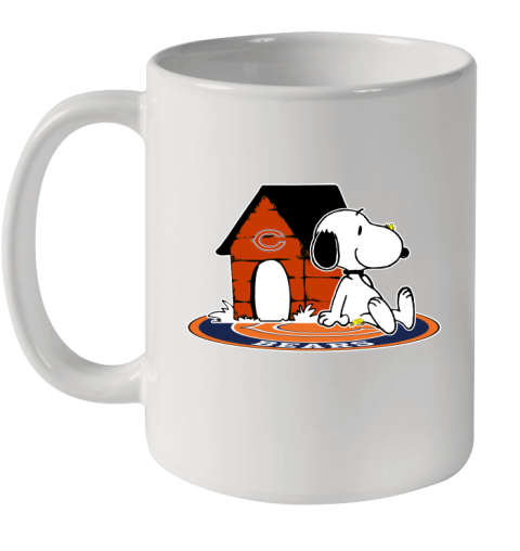 NFL Football Chicago Bears Snoopy The Peanuts Movie Shirt Ceramic Mug 11oz