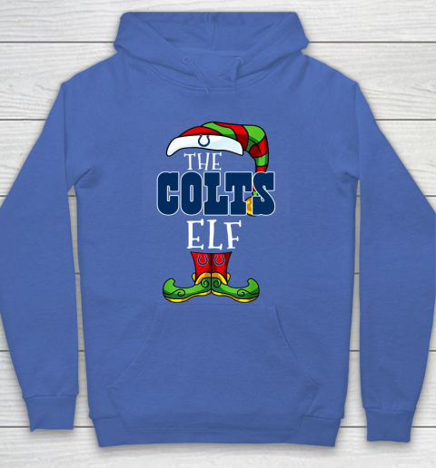 Indianapolis Colts Christmas ELF Funny NFL Hoodie 6