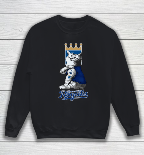 MLB Baseball My Cat Loves Kansas City Royals Sweatshirt