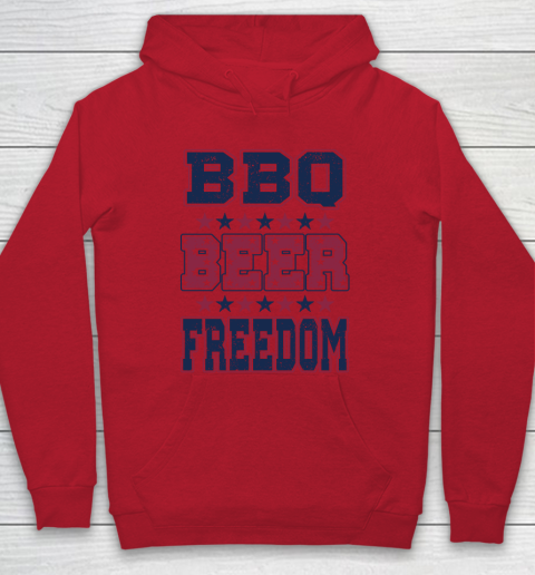 BBQ Beer Freedom Hoodie 10