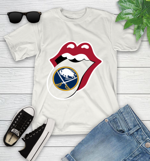 Buffalo Sabres NHL Hockey Lips I Root For My Team Adoring Fan 103