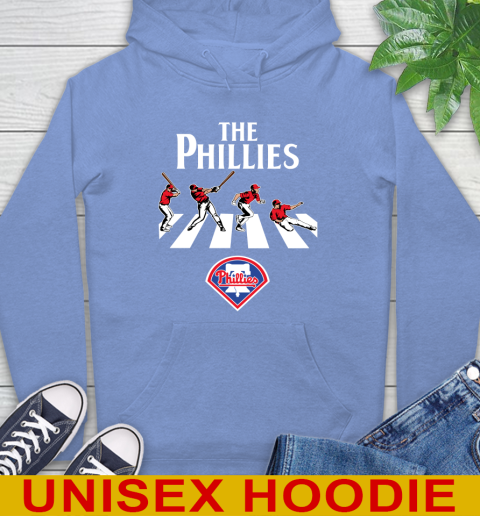 MLB Baseball Philadelphia Phillies The Beatles Rock Band Shirt Hoodie 11