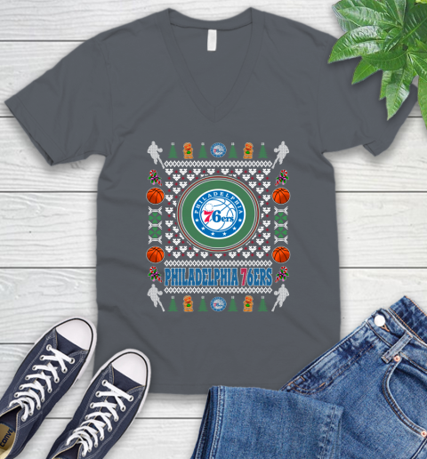 Philadelphia 76ers Merry Christmas NBA Basketball Loyal Fan Ugly Shirt 51