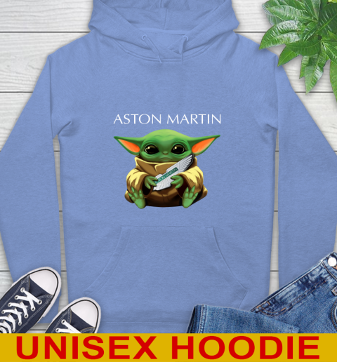 Star Wars Baby Yoda Hugs Aston Martin Car Shirt 23