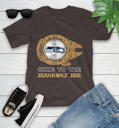 NFL Come To The Seattle Seahawks Wars Football Sports Youth T-Shirt 7