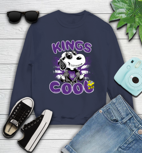 NBA Basketball Sacramento Kings Cool Snoopy Shirt Sweatshirt 2