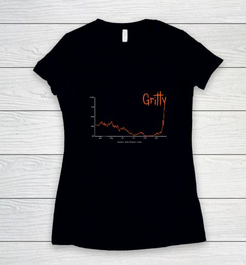 Gritty Tigers Women's V-Neck T-Shirt